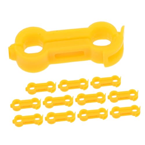 Kisangel 12pcs Parrot Splay Leg Hobble Brace Correction Bands Birds Leg Ties Feet Bands Bird Accessories for Chick Quails Ducks