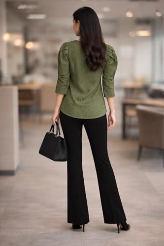 Image of Style Quotient Women self Design Maroon Cotton top