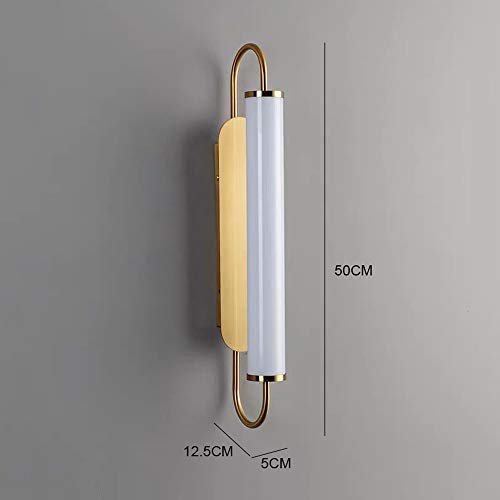 Lámpara de pared LED interior moderna para iluminación de pasillo con pantalla acrílica cálida 6