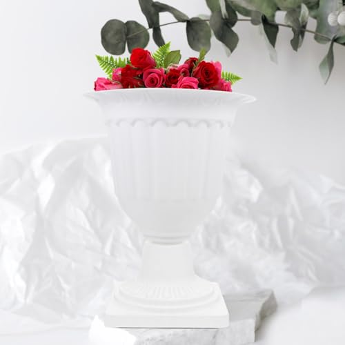 Pots de fleurs blancs usage intérieur pour végétaliser un appartement