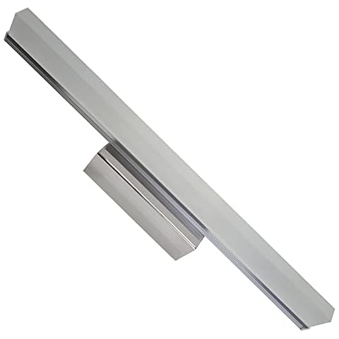 LED ATOMANT 10W 40cm LED Bathroom Wall Light Chrome Finish Cool White 6500K 1000 Lumens 10W Cover