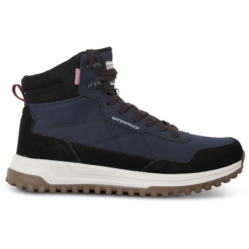 Regatta Mens Mayfield Waterproof Midrise Walking Boots - Navy Black - 12 US