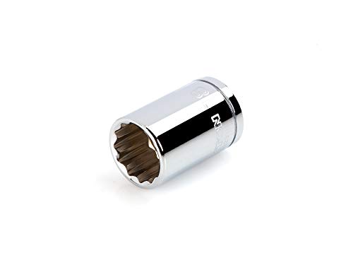 Image of TEKTON 1 /2 Inch Drive x 18 mm Shallow 12-Point Socket | SHD22318