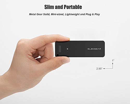 USB 3.1 Adattatore Esterno per 2242 SATA M.2 SSD Disco Rigido, 42mm NGFF Alluminio Custodia Adapter con calotta magnetica, 10Gbps M2 SSD Convertitore Enclosure Box Case, USB Tipo A Plug