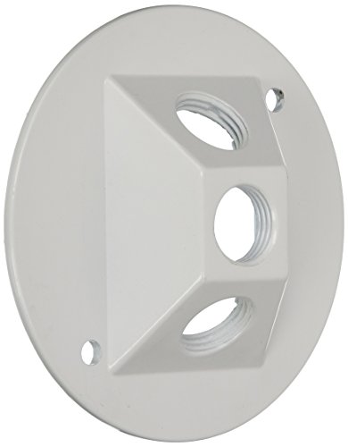 Morris 36842 Round 3-Holes Weatherproof Box Cover