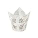 Panificio Premium 1.2-oz Baking Cups: Regular-Petal Paper Baking Cups Perfect for Muffins, Cupcakes or Mini Snacks – Vintage Floral Design – Disposable and Recyclable – 200-CT