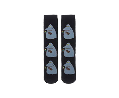 Nordicbuddies Groke Moomin Socks Black/grey Size EU: 40-45