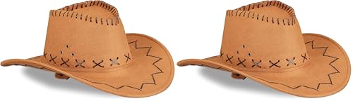 Chapeau de cowboy adulte marron pour réussir votre costume de carnaval