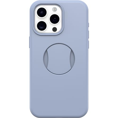 Custodia OtterGrip Symmetry Series per iPhone 15 Pro Max solo - YOU DO impugnatura integrata custodia si aggancia a MagSafe bordi rialzati proteggono fotocamera e schermo elegante blu