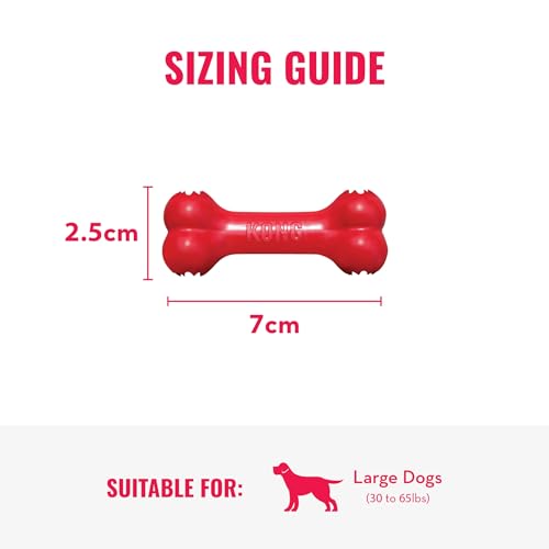 image for KONG Goodie Bone & Flyer - Dog Toys to Enrich Playtime - Dog Bone & So