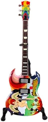Miniatura 2 de FanMerch Guitarra, Crema, Yardbirds, Blind Faith, Psychedelic Fool Miniature Guitar Collectible
