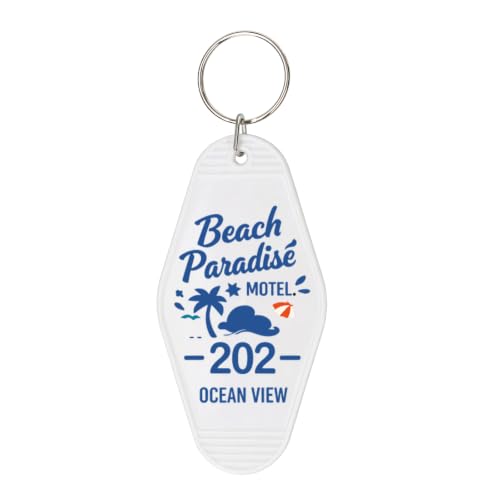 Aspire 100 Pcs Custom Motel Keychain, Vintage Style Keychain