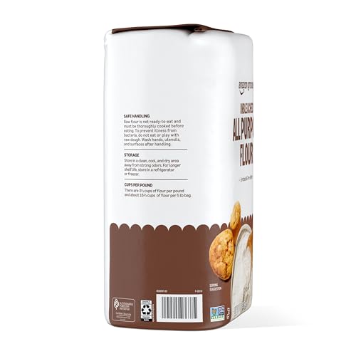 Amazon Grocery, Unbleached All Purpose Flour, 5 Lb, Pack of 2 (Previously Amazon Fresh, Packaging May Vary) - image 5