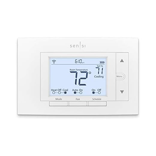 Emerson Sensi Wi-Fi Thermostat for Smart Home, 1F87U-42WF, Pro Version, Compatible with Alexa