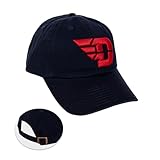 Desert Cactus University of Dayton Baseball Hat Flyers UD Brimmed Embroidered Hats Cap Adjustable Cloth Strap Adult (Style A) Blue