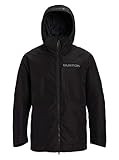 Burton Mens Gore-Tex Radial Shell Jacket, True Black New, Small