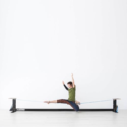 Slackhouse 4.0 - Estructura Slackline - Sistema de Slackline Indoor de 4 m - Fácilmente transportable, Adecuado para Principiantes y Expertos - Compatible con Todas Las Slacklines Spider