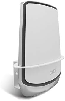 Orbi WiFi 6 Wall Mount, ALLICAVER Sturdy Metal Made Wall Mount Bracket Compatible with Netgear Orbi WiFi 6 Router RBK852,RBS750, RBK752,RBK853. (1 Pack)