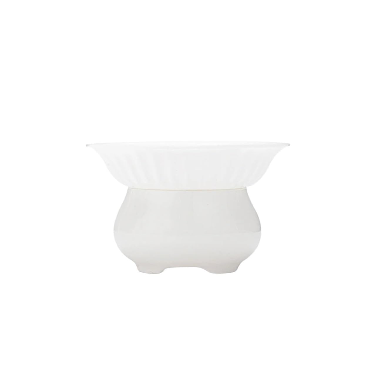Teesieb aus Keramik Teesieb aus weißem Porzellan und blauer Jade mit integrierten Keramiklöchern, Teeblattfilter, Teezubehör, Keramik-Teefilter für Familie und Büro
