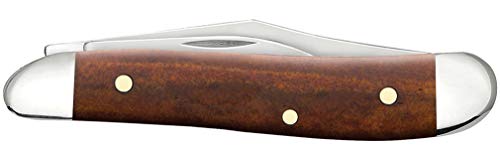Image of Case WR XX Pocket Knife Chestnut Smooth Bone Peanut Item #28702 - (6220 SS) - Length Closed: 2 7 /8 Inches