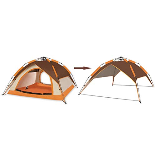 Tente de camping automatique 3-4 personnes en tissu Oxford
