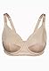 Lovable Reggiseno con Ferretto in Micro con Sottocoppa in Cotone, non Imbottito, Sostegno e Comfort, Taglie Forti, Art. 4120, Shaping Donna