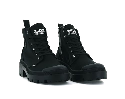 Image of Palladium Pallabase Twill, Women's Ankle Boot