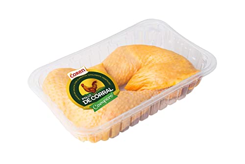 Coren Muslos Pollo Corral, Bandeja 520g