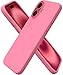 URUCHI iPhone 16 Silikon Kılıf - Mag-Safe Uyumlu, Yumuşak Dokulu, Darbe Emici, Mikro Fiber Kaplama, Premium Koruma, Parmak İzi Tutmaz, Şık ve Hafif Tasarım - Pembe
