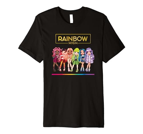 Rainbow High - Character Doll Lineup Premium T-Shirt