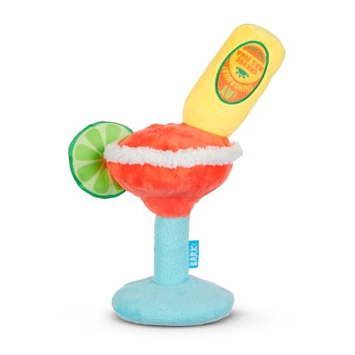 BARK Bulldog Barkarita Plush Dog Toy | Crazy Crinkle, Whip ...