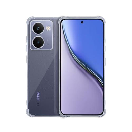Image of 7SEVEN Back Cover for Realme P3 Ultra 5G Transparent Mobile Back Case Shock Proof Design Camera Edges Protection Crystal Clear Phone Case Silicon Soft TPU and Flexible Bumper Phone Cover