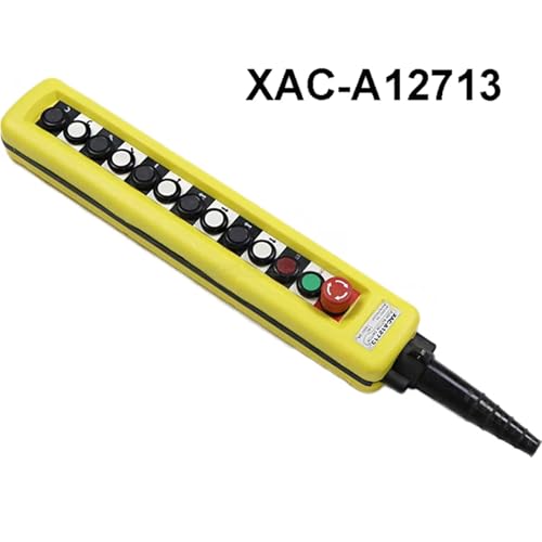 Boîtier de commande jaune robuste XAC-A12713 pour grue - 2