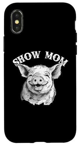 Show Mom Cute Show Pig Lover �X�}�z�P�[�X iPhone X/XS �p