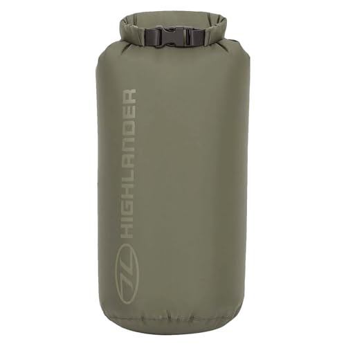 Highlander Lightweight Waterproof Dry Bags (Ranger Green, 8L)