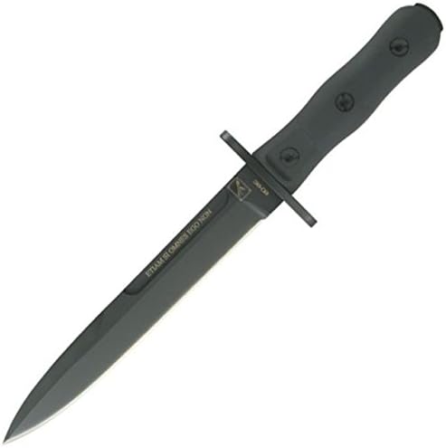 Extrema Ratio Ordinan COFS Fixed Blade Knife, 7.25in, Cobalt Steel Blade, Black Forprene Elastomer
