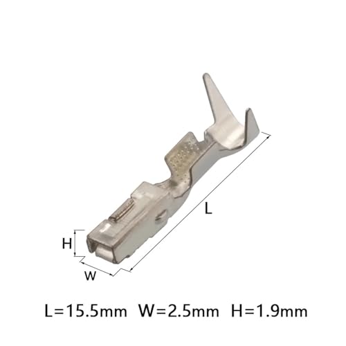 Bloque de terminales automotriz para faro LED y luz diurna de 1.2mm, 20 piezas 3