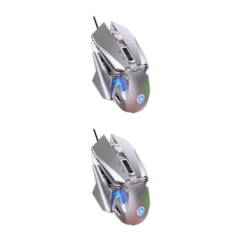 Ratón hámster programable de 6400 DPI con carga USB tipo C y luces RGB para tus mejores partidas 4