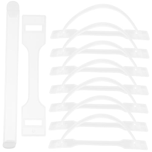 VOSAREA 100 Sets Heavy Duty Plastic Cardboard Box Handles Sturdy Carrying Shipping Handles for DIY Projects Boxes and Moving Supplies