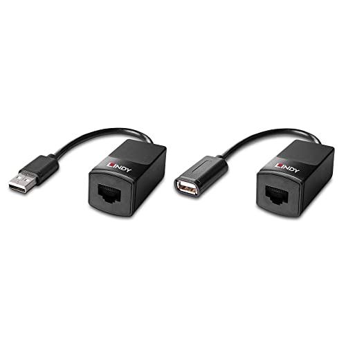 LINDY 60m USB 1.1 Cat.6 Extender Basic, Black - Image 4