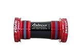 TRiPEAK Bottom Bracket BSA/ITA/C60/CR1/T47, with Steel Bearings for 24mm Shimano Hollowtech II Road/MTB Cranksets, Threaded BB Compatible with Trek, Giant, Specialized, Canyon, Campagnolo Frame