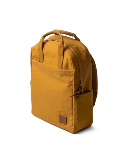 Image of DailyObjects Field Daypack Casual backpack fits upto 14 inch inch laptop with Luggage Sleeve| Unisex Travel Backpack | Made of Durable Canvas Material | Zippered Compartments with Pockets