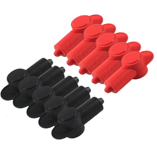Protector de aislamiento para terminales de batería - Tapas de silicona para terminales de batería, protector de cabeza de batería de silicona | Tapa de terminal de batería de silicona para tuercas