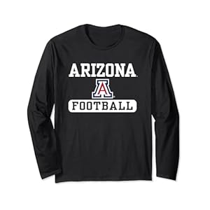 Arizona Wildcats Football Logo Officially Licensed Long Sleeve T-Shirt
