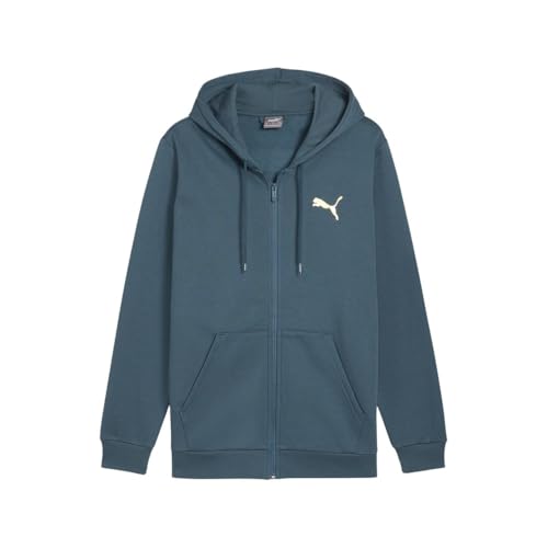 PUMA Mens Essentials Logo Lab Holiday Hoodie Athletic Outerwear