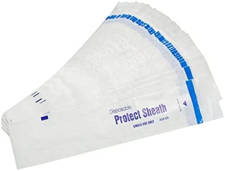 50 PCS Intraoral Dental Sleeve Sheath Cover, Disposable Endoscope Protective Sheath, Camera Sleeve Sheath Cover, Protective Sheath Suitable for Various Oral Endoscopes