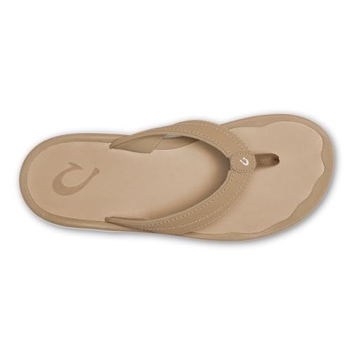 Image of OLUKAI Ohana Women's Sandals, Water Resistant Flip Flops with Arch Support, Lightweight Comfort for Beach & Travel, Enhanced Traction for Wet Surfaces