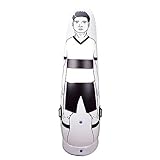 Guoyoocc Entrenamiento de fútbol Inflable Muñeco de fútbol Inflable Pared Humana Fútbol Maniquíes de Aire Portería de fútbol Portero Tiro Libre Maniquí Práctica Saco de Boxeo Inflable,4 tamaños