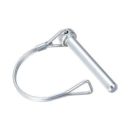 10 Perno Di Bloccaggio M8x60 - Perno A D Zincato Per Agricoltura, Rimorchi, Giardinaggio - Foto 2