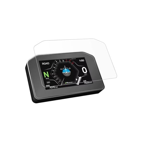 Écran Z900 2025 sans rayures grâce au film de protection pour compteur